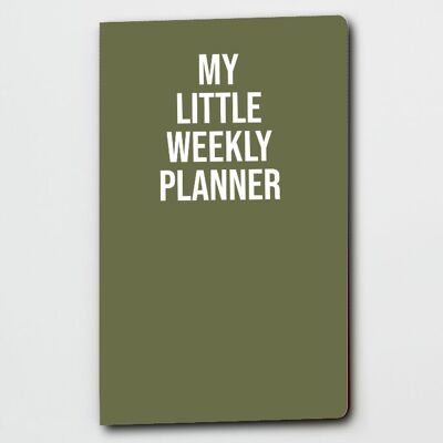Mein kleiner Wochenplaner – Zeitloses Tagebuch – WAN21200