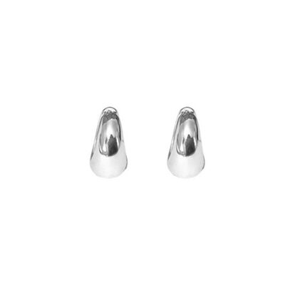 Pair of silver Many earrings