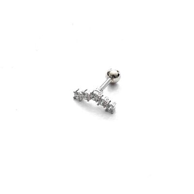 Silver Jil buckle 316L surgical steel