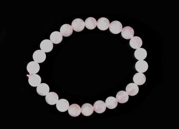 Rose Quartz Bracelet, Crystal Bracelet (Self-Love and Concentration) 5