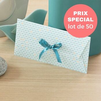 PRIX EXCEPTIONNEL - Enveloppes cadeaux MAUD réutilisables vendues par 200 unités 4