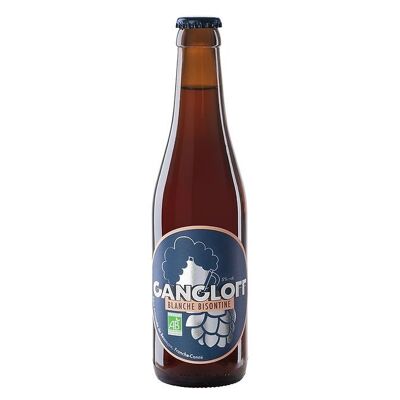 Bisontine organic white beer 33 cl - 5%