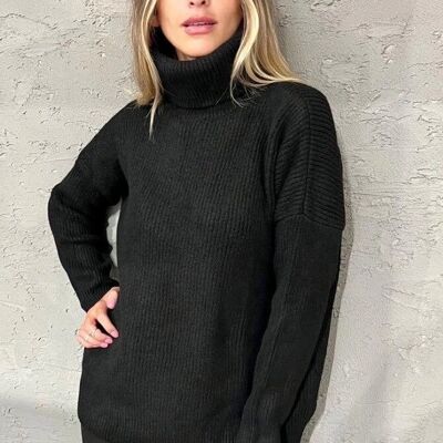 GREEN knitted sweater - ASHE
