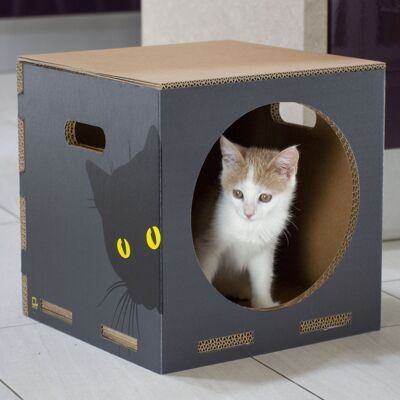 BlackCatpotai eco-sustainable cat house
