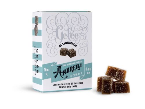 LICORICE JELLY CANDIES 50g