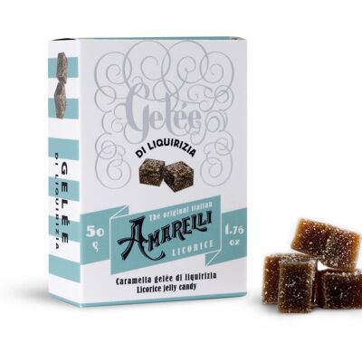 LICORICE JELLY CANDIES 50g