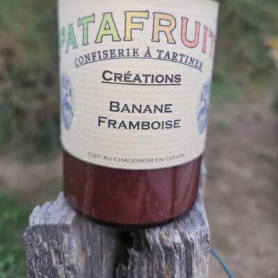 Patafruits créations banane framboise 250g
