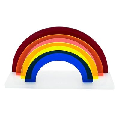 Figura decorativa arcoíris