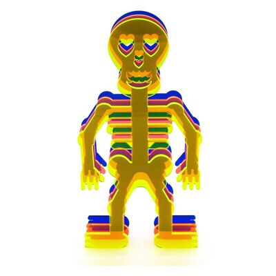 Figura decorativa 3D di Boneman