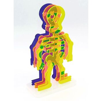 Figurine décorative Boneman modèle 3D 4