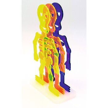 Figurine décorative Boneman modèle 3D 5