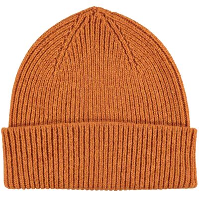 Lambswool Beanies & Bobble Hats BEANIE - rust