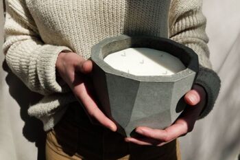 Large Candle - Pure Gray 2