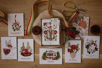 Set de carte de Voeux Noël 15