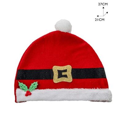 Gorro de navidad 27x21cm (N330)