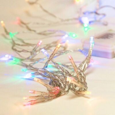 Luces Navidad Micro 100L Led Colores 10M (N41)