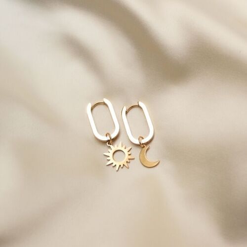 boucles d'oreilles olivia ☾ or