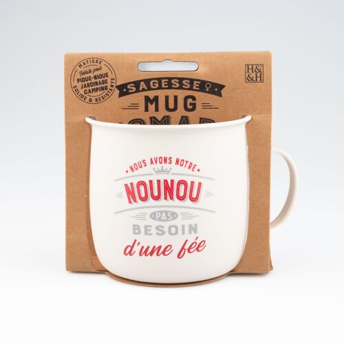 Idée cadeau Nounou / prof - Mug Nomade personnalisé