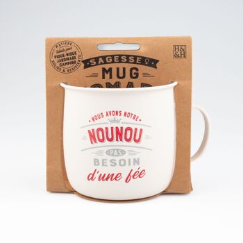 Idée cadeau Nounou / prof - Mug Nomade personnalisé 20
