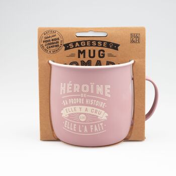 Idée cadeau Nounou / prof - Mug Nomade personnalisé 21