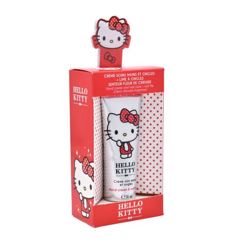 Hello Kitty - Crème Soins Mains et Lime à Ongles - 30 ml