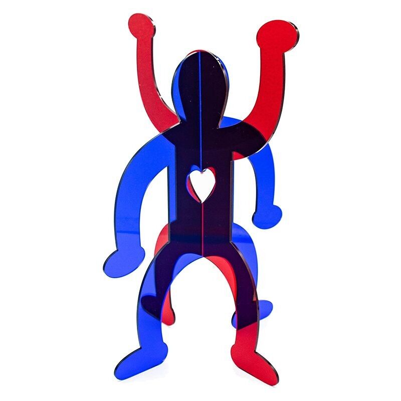 Figura decorativa Insieme (omaggio a Keith Haring)