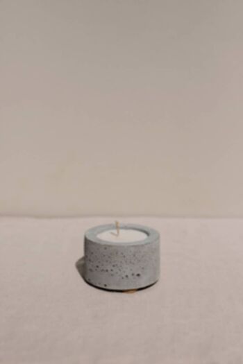 "The Candle Holder" - Pure Gray 4
