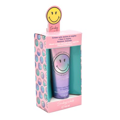 Smiley - Hand Care Cream and Nail File - 30 ml