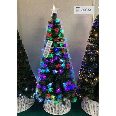 Árbol de fibra óptica c/Luces de colores (4)