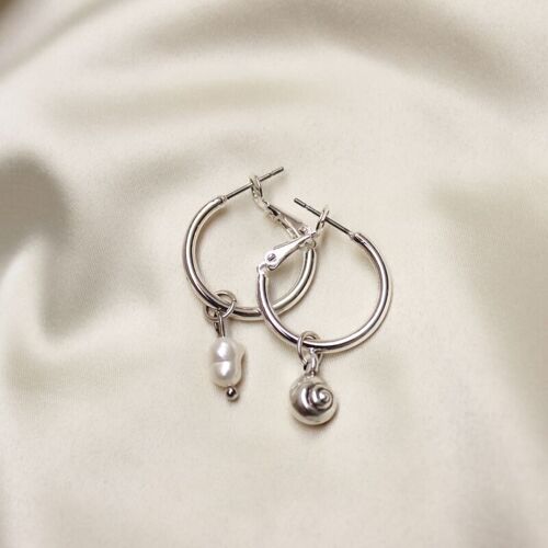 Evi earrings ♡ silver