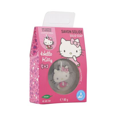 Hello Kitty - Jabón Sólido y una Sorpresa - 80 g