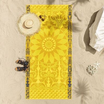 Serviette De Plage Soleil Coton