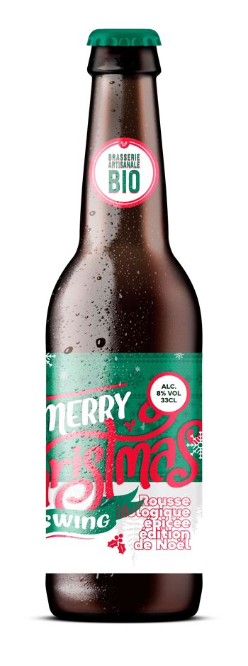 Christmas Swing, bière rousse épicée, 8%alc./vol - 750ml 6