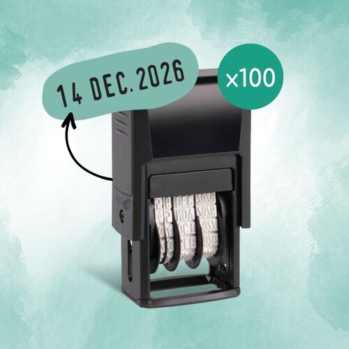 Trodat - 100 Tampons Dateur 4810