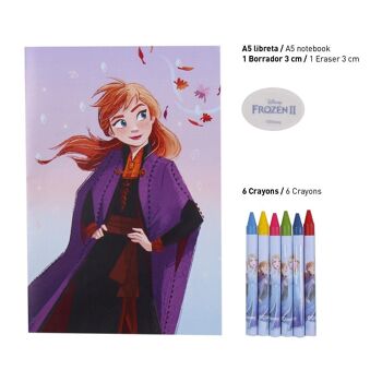 ENSEMBLE DE PAPETERIE SCOLAIRE FROZEN II - 2100003563 4