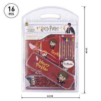 ENSEMBLE DE PAPETERIE SCOLAIRE HARRY POTTER GRYFFONDOR - 2100003566 2