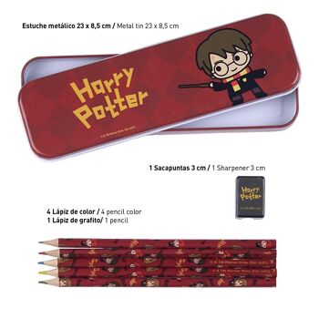 ENSEMBLE DE PAPETERIE SCOLAIRE HARRY POTTER GRYFFONDOR - 2100003566 5