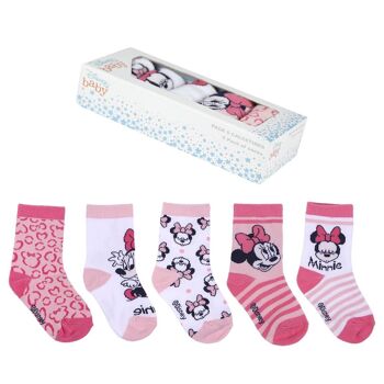 LOT DE CHAUSSETTES 5 PIÈCES MINNIE - 2200007754 1