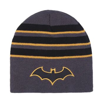 BONNET EN MAILLE JACQUARD BATMAN - 2200009642 1