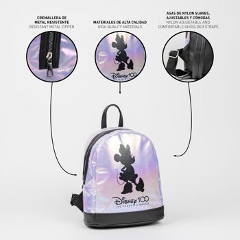 SAC À DOS CASUAL DISNEY 100 IRIDESCENT FASHION - 2100004771 5