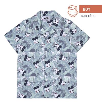 MICKEY POPLIN SHORT T-SHIRT - 2200009122