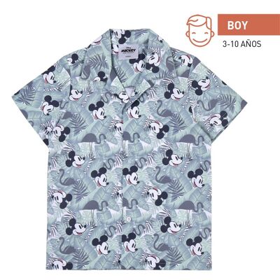 MICKEY POPLIN SHORT T-SHIRT - 2200009122