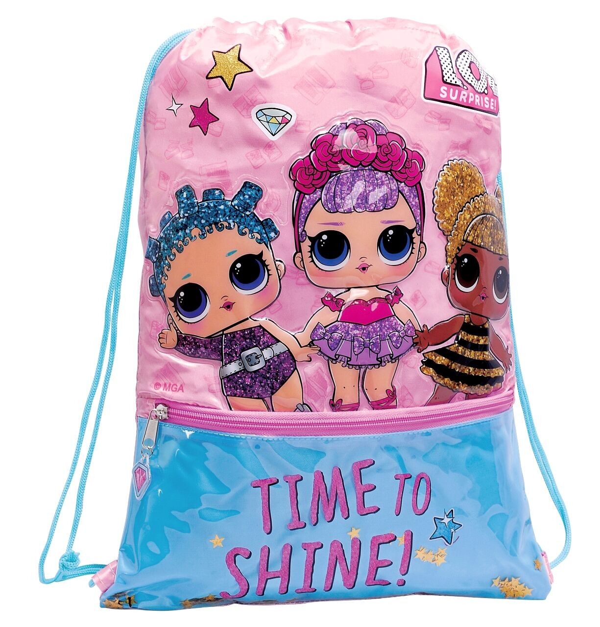 Borsa con coulisse LOL Surprise tempo di brillare - 12155