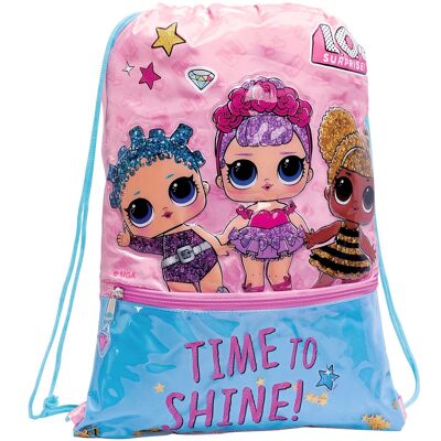 Mochila saco LOL Surprise time to shine - 12155