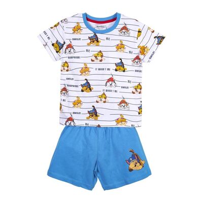 PAW PATROL KNIT SINGLE JERSEY KURZER PYJAMA - 2200009231