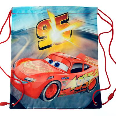 Disney Cars Race Sack Backpack - 3609081741986