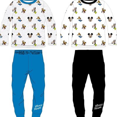 Pijama Mickey manga larga - 52-04-7877