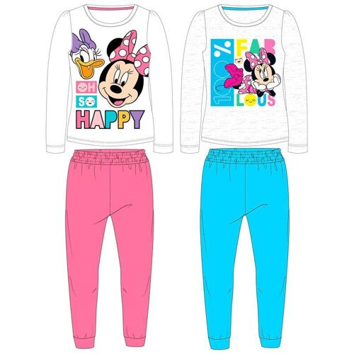 Pijama Minnie Mouse manga larga - 52-04-9146