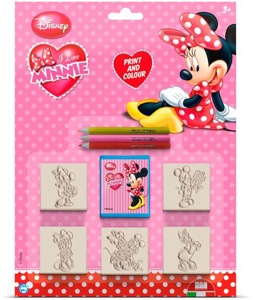 Blister con 5 Sellos Minnie Mouse - 5866