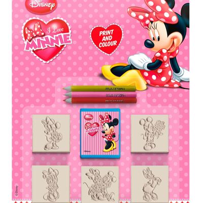 Blister con 5 Sellos Minnie Mouse - 5866